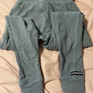 Alphalete joggers in sage green/ green- only worn handful of times